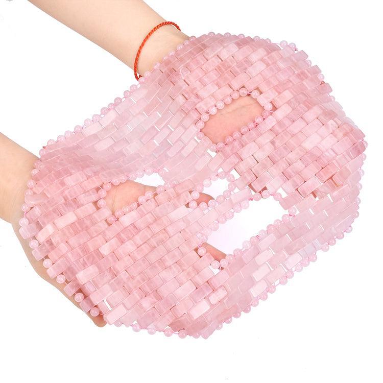 ROSE QUARTZ SELF-LOVE FACE MASK - Handmade