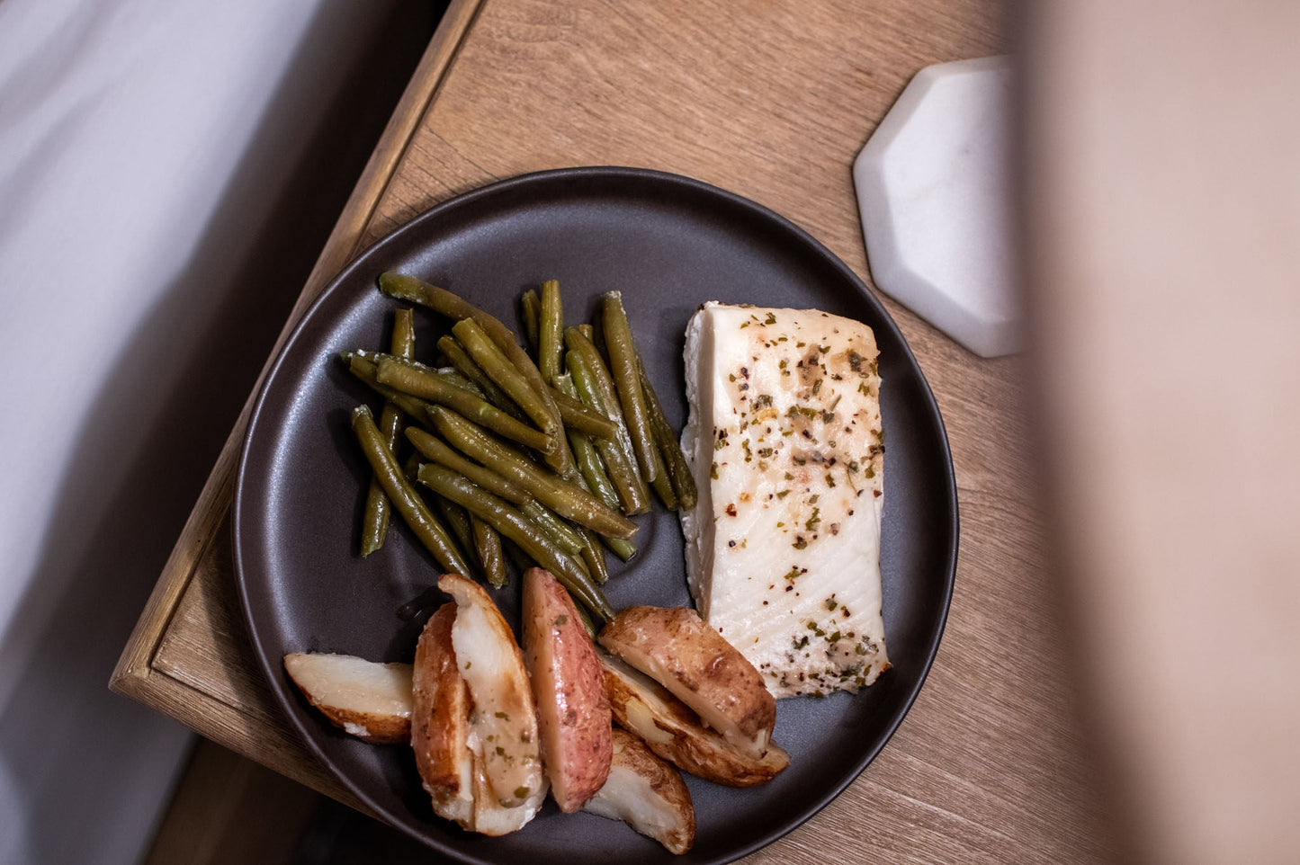 Ready to Bake: Halibut Dinner Kit