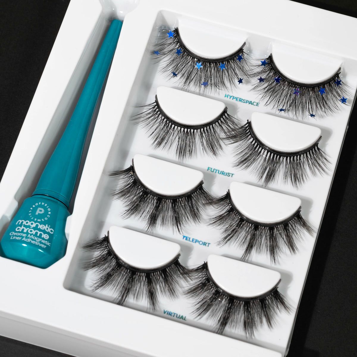 Metachrome | Pestañas magnéticas Meta Lashes de 5 piezas