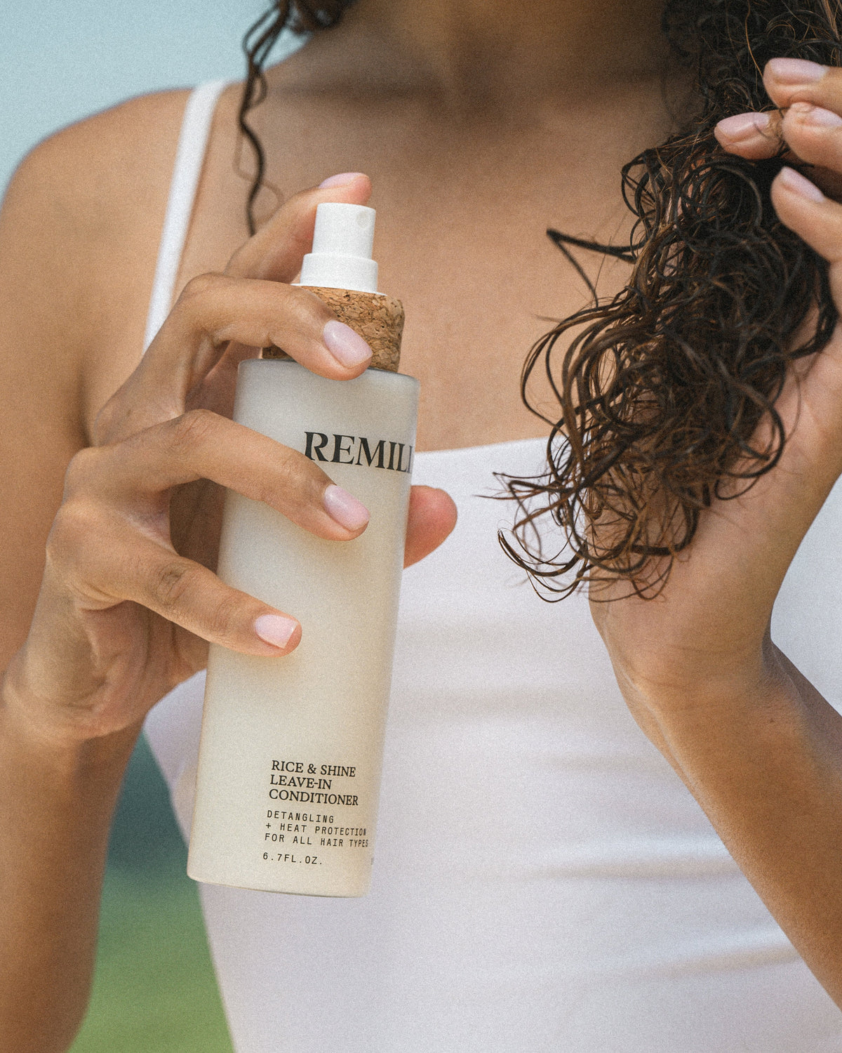 Revitalisant sans rinçage Rice & Shine