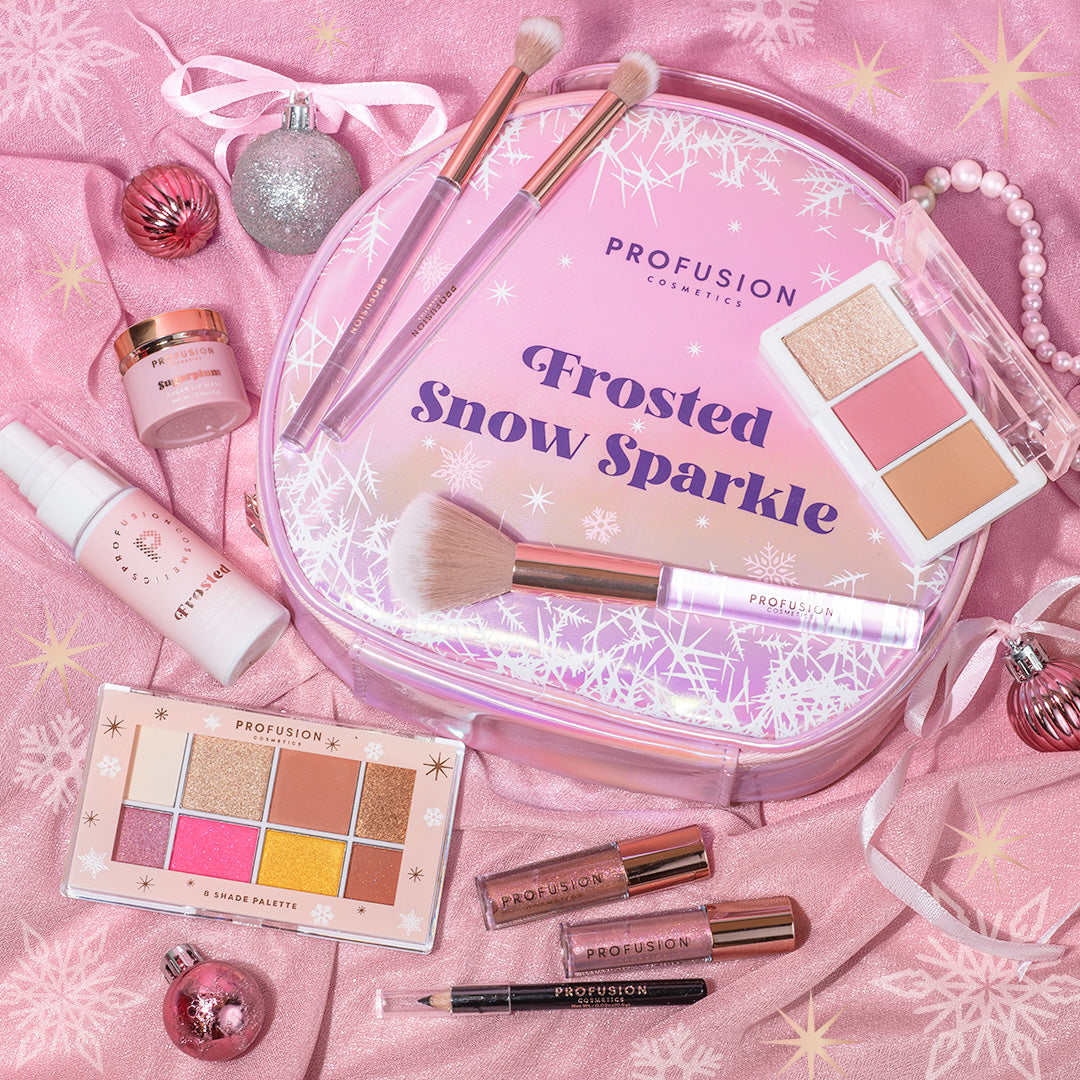 Brillo de nieve escarchada | Caja de belleza de 19 piezas