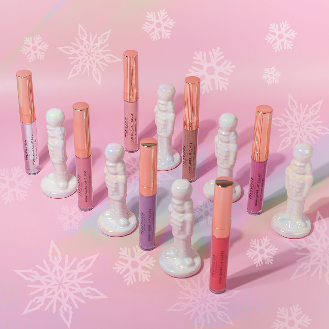 Brillo de labios escarchado | Set de brillo labial escarchado