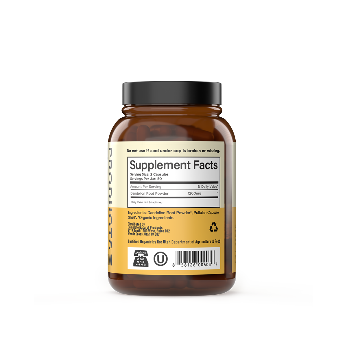 Organic Dandelion Capsules