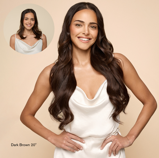 Dark Brown (2A) 18" 190g