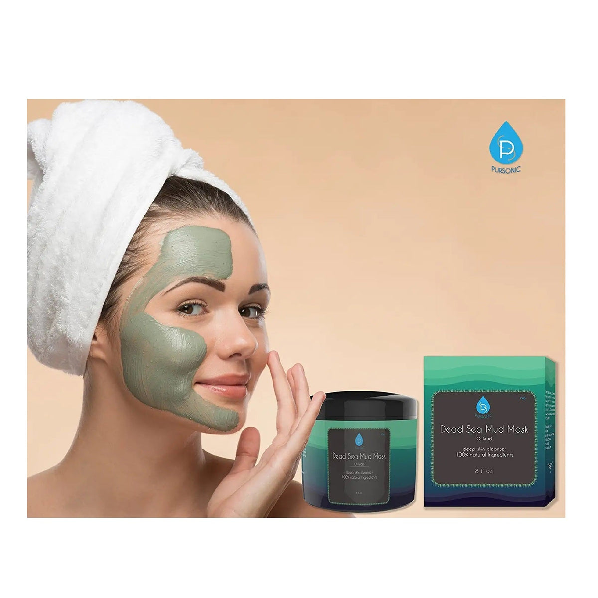 Dead Sea Mud Mask 8 Oz