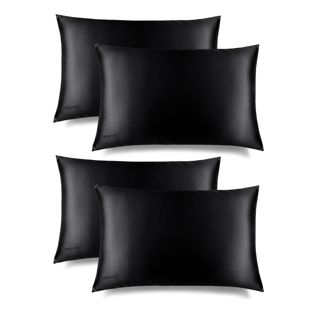 Black Jade Silk Pillowcase
