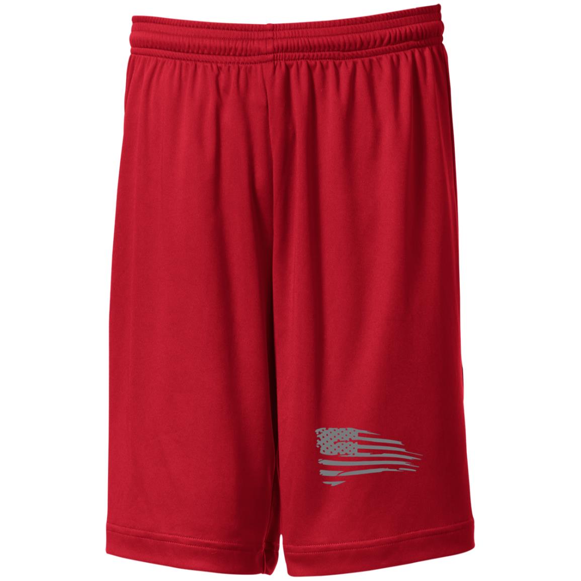 Distressed Flag Competitor Short