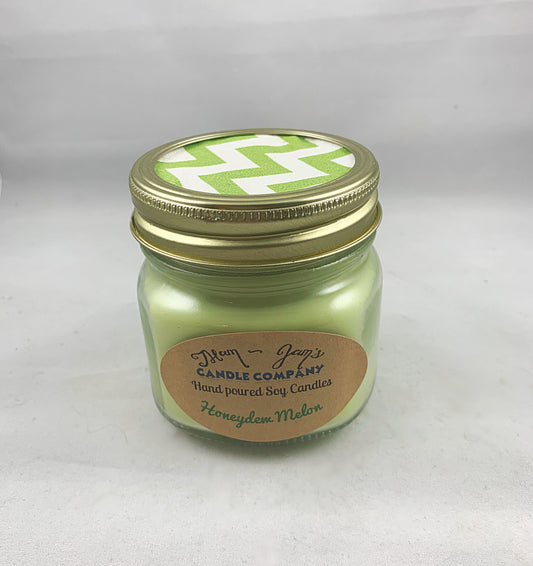 Honeydew Melon Soy Candle – Sweet & Refreshing Scent | Mam Jam’s