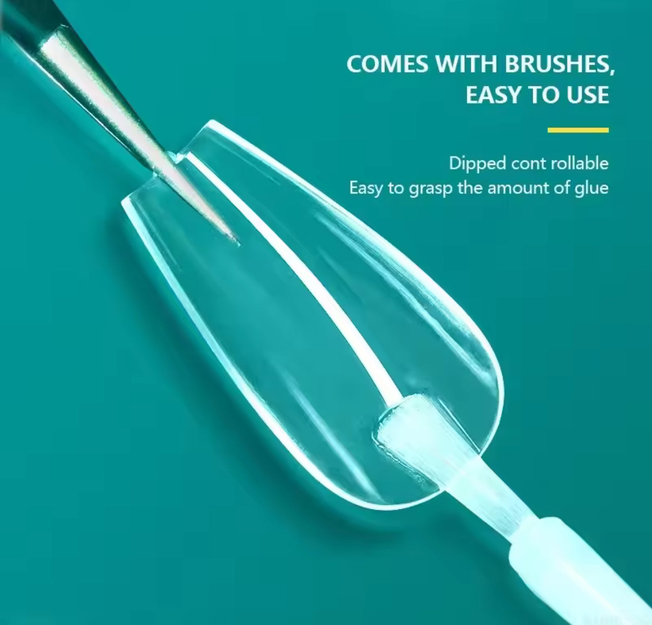 Brush-On Nail Glue
