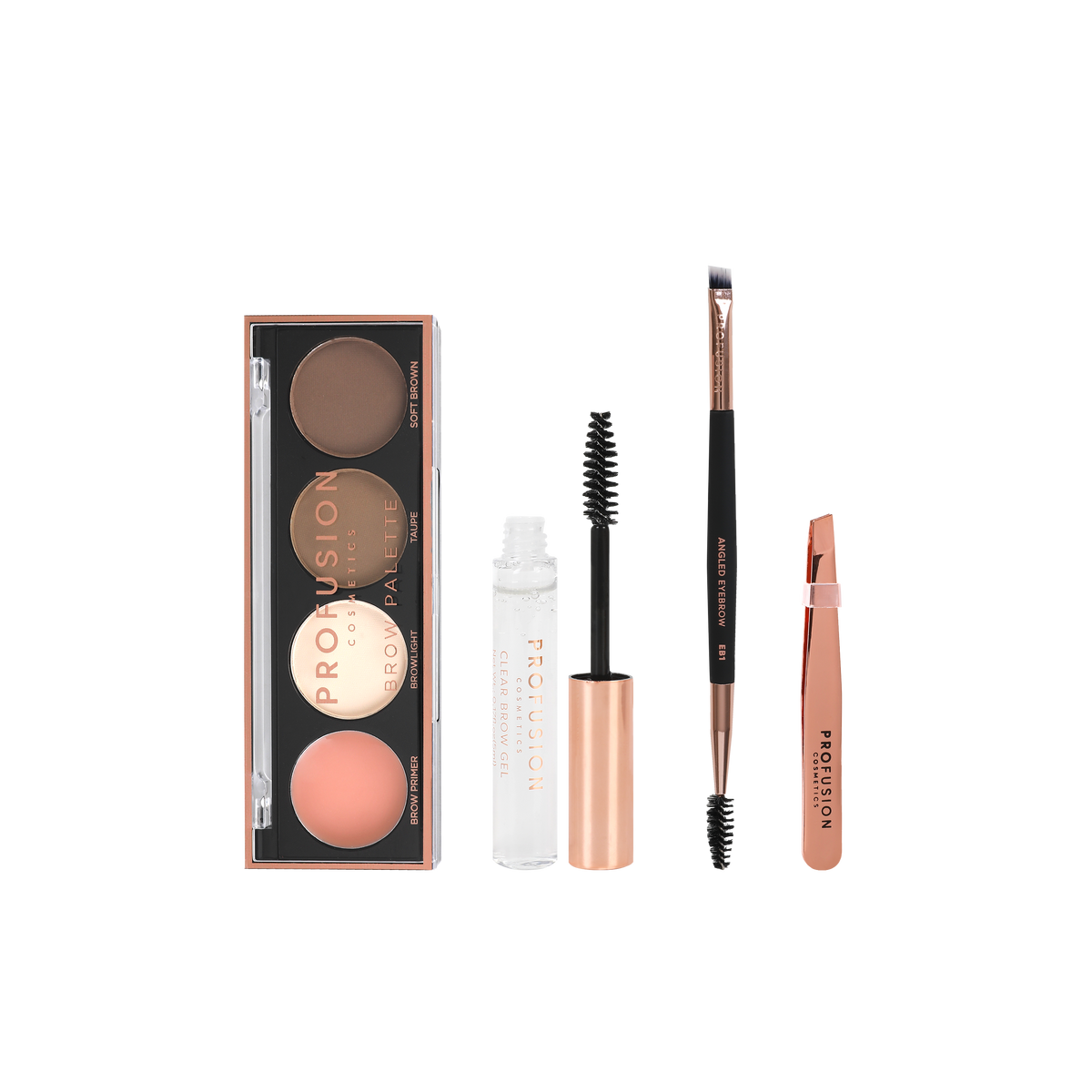 Brillo de nieve escarchado | Kit para definir cejas festivas