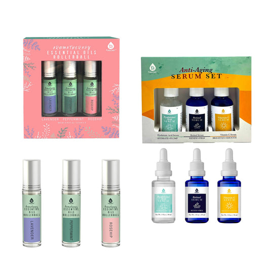 Pursonic Aromatherapy & Anti-Aging Serum Set