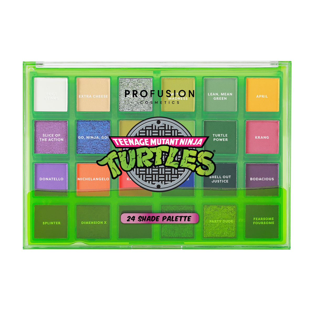 TMNT | Paleta de 24 tonos