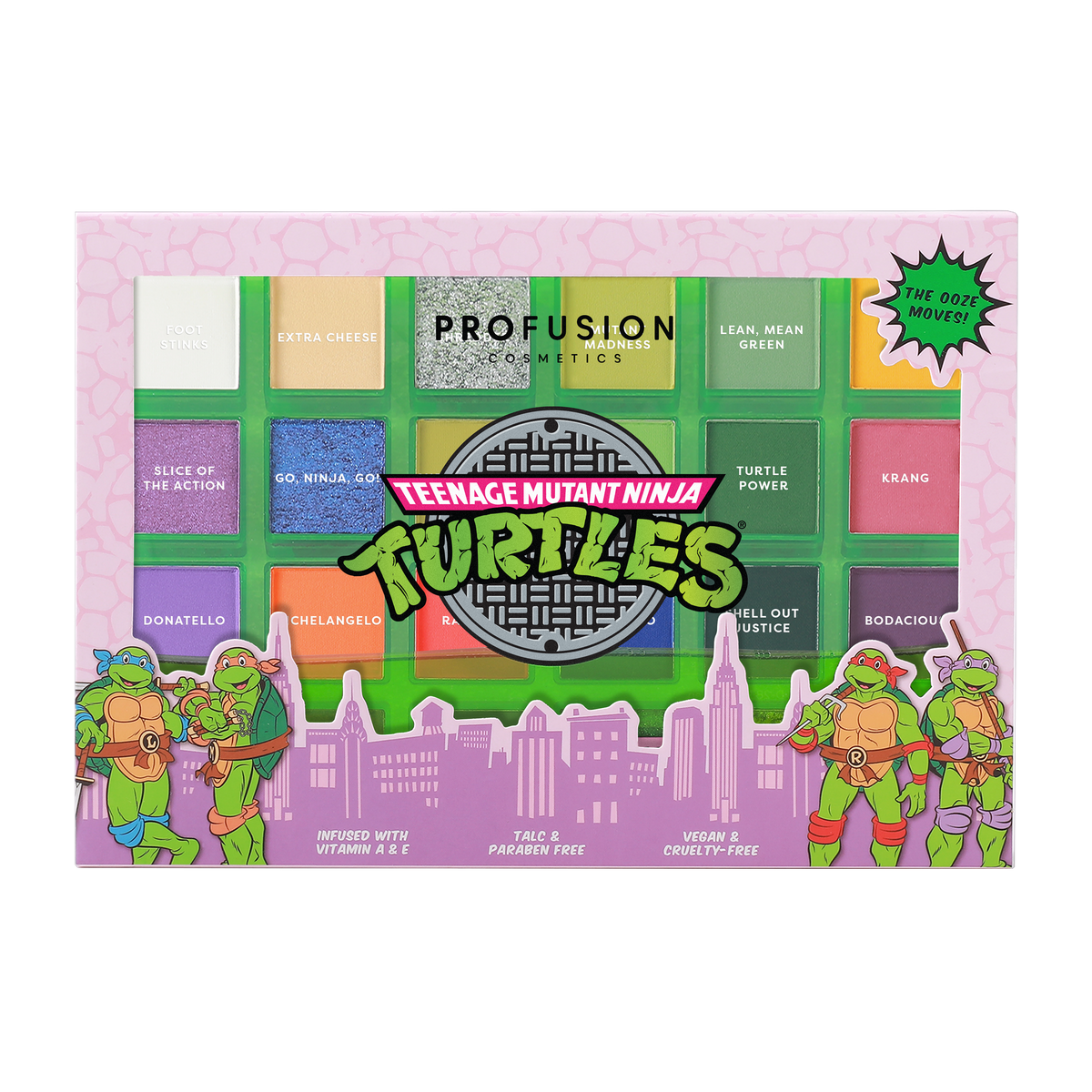 TMNT | Paleta de 24 tonos