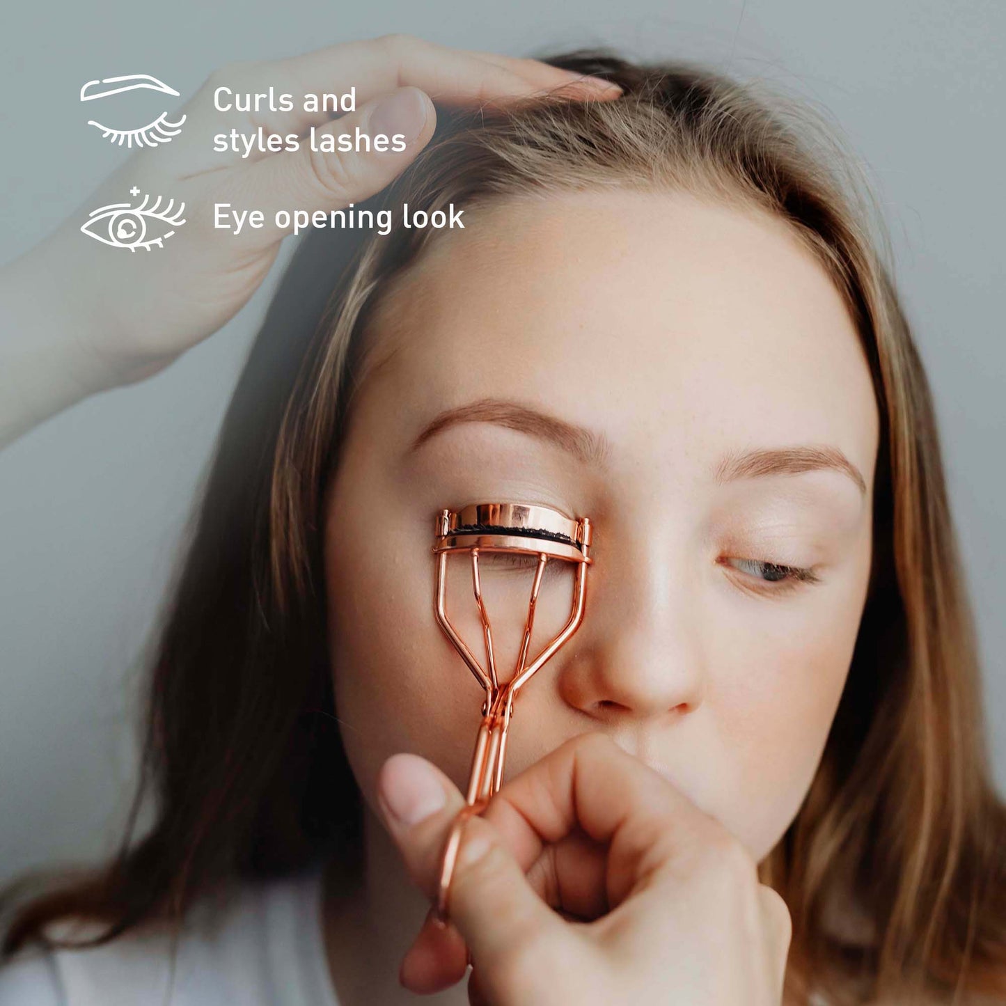 Pursonic Ultimate Eye Care & Beauty Bundle: Wrinkle Care Eye Gel Patches + Salon Grade Eyelash Curler