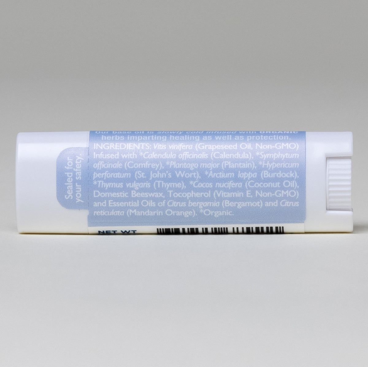 Natural Lip Balm 3 Pack, Vanilla, Earl Grey, Mintyliptus