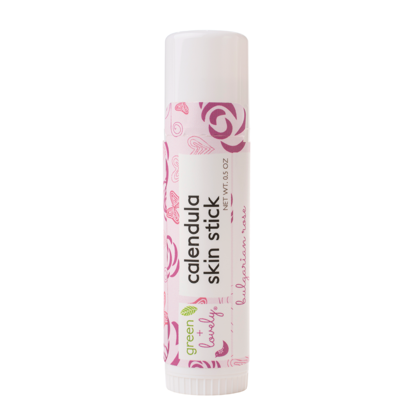 Bulgarian Rose Calendula Skin Stick - Organic Lotion Stick - Travel Size