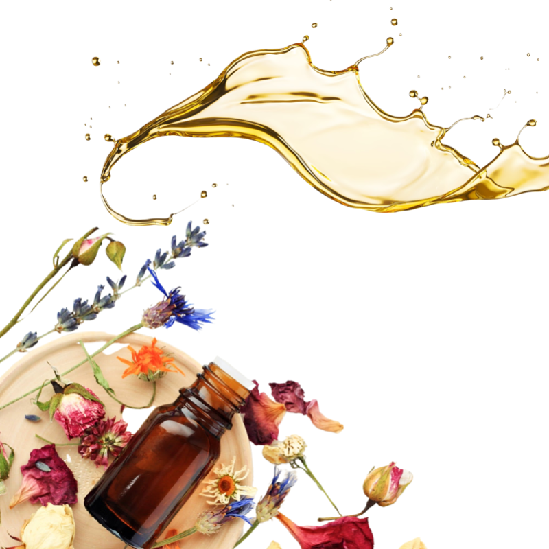 LAVENDER ROSE + CALENDULA VANILLA After Shower Body Oils - Dry Oil Moisturizer