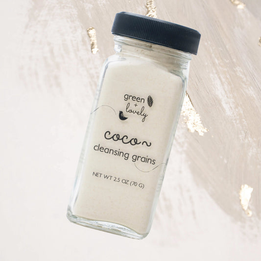 Coco~ Cleansing Grains - Daily Dry Facial Cleanser - 4 oz.