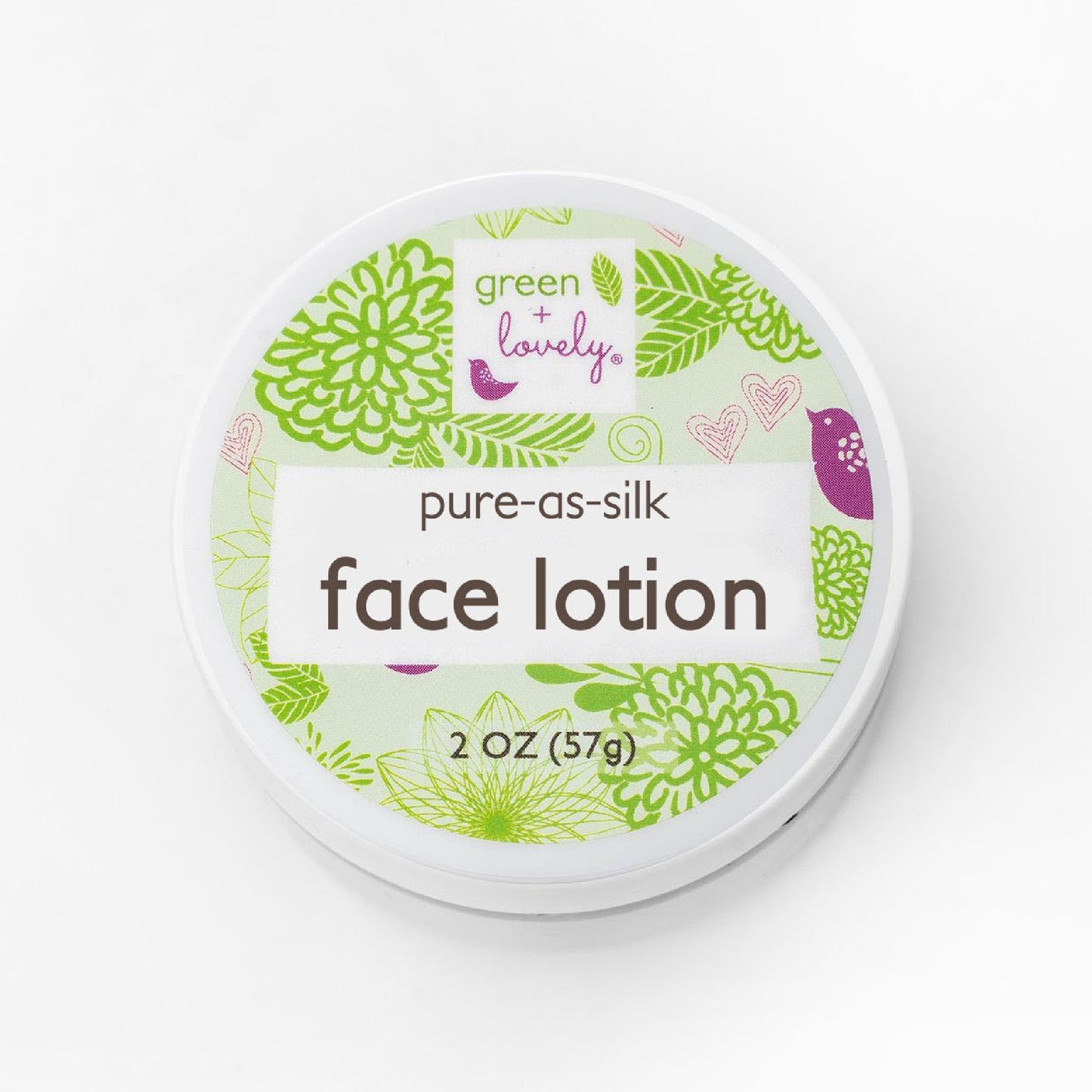 Pure as Silk Face Lotion - Aloe + Rosehip Infused