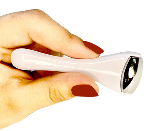 Masajeador de rodillos de hielo para ojos y rostro