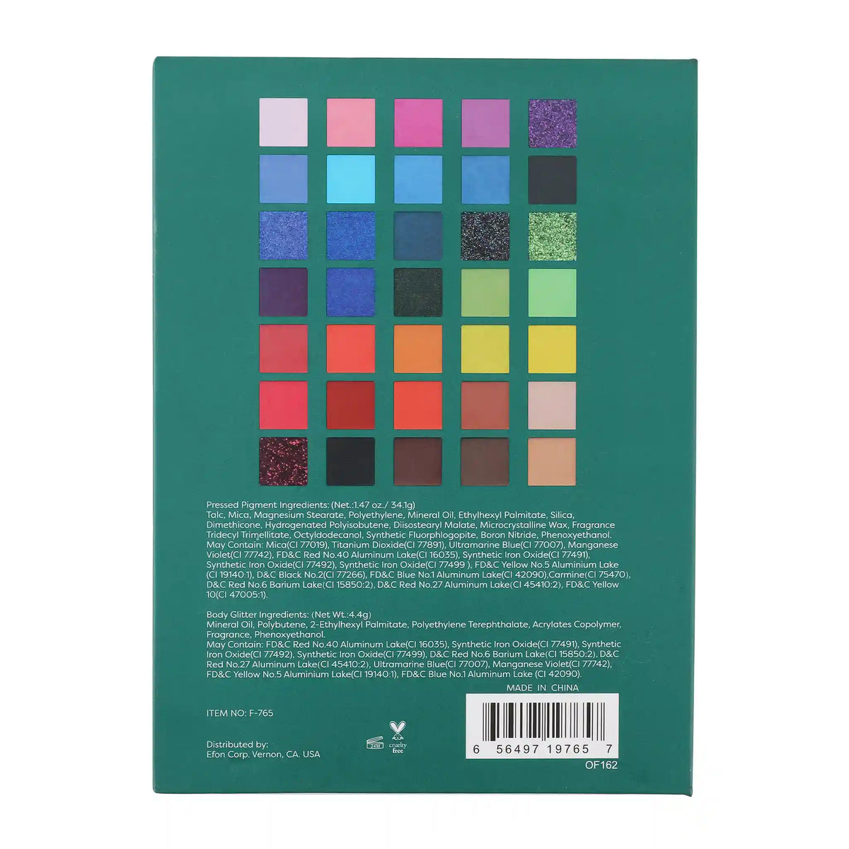 Paleta de sombras de ojos de Río de Janeiro
