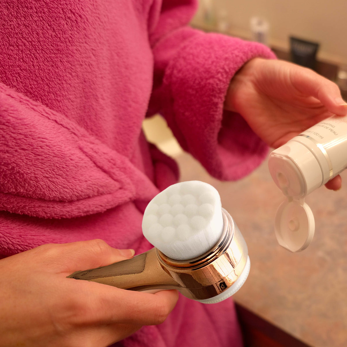 Dual Sided Facial Cleansing Brush