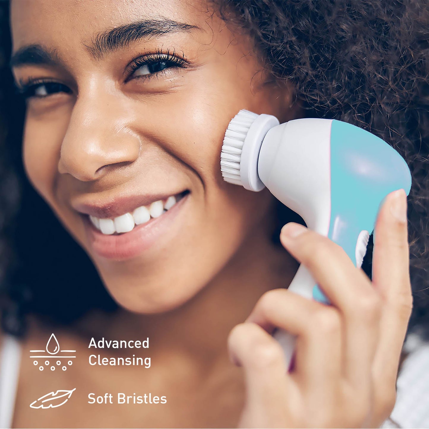 Advanced Facial Cleansing Brush, Anti-Aging Serum Set, and Micro Needle Derma Roller Bundle