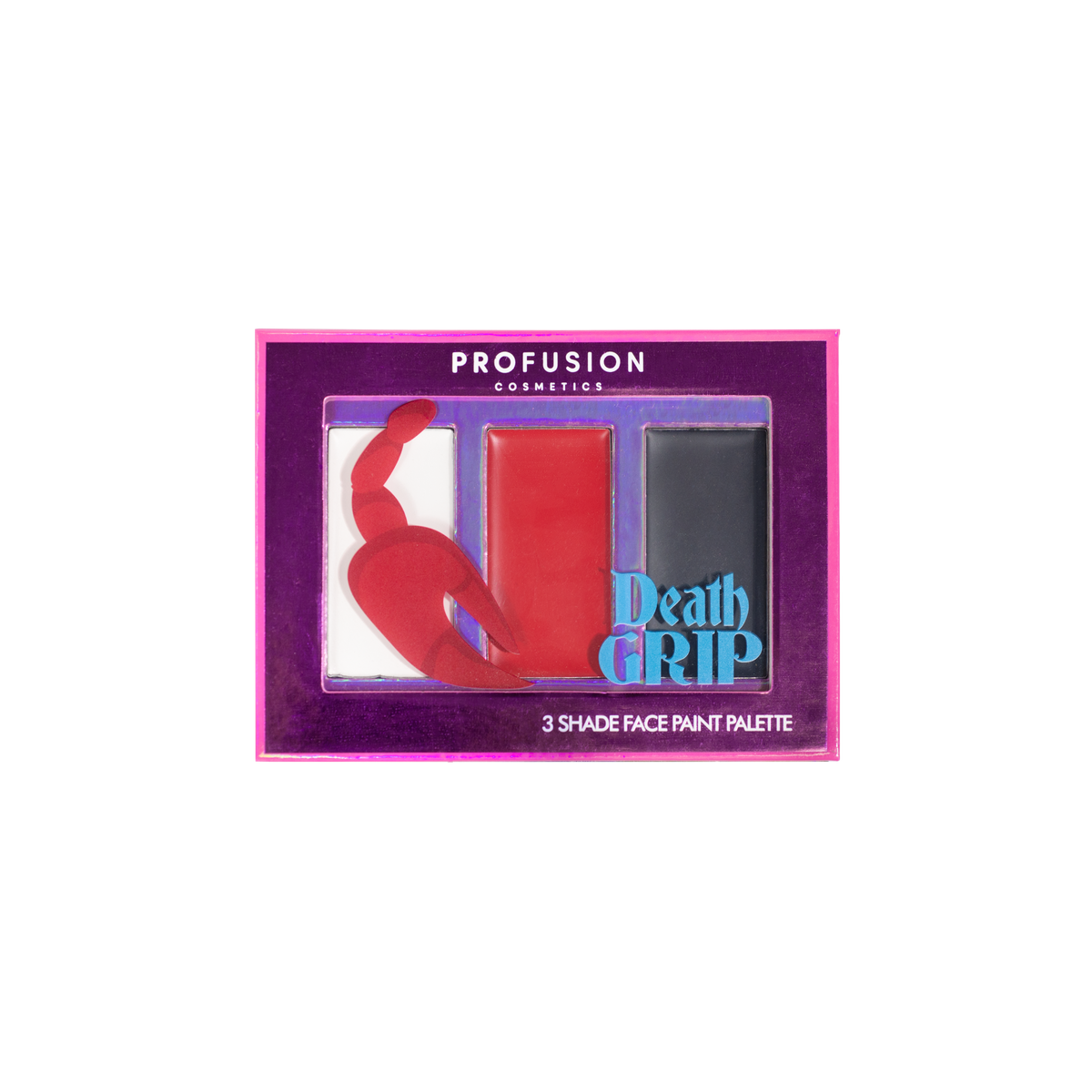Pintura facial de bruja marina - Death Grip
