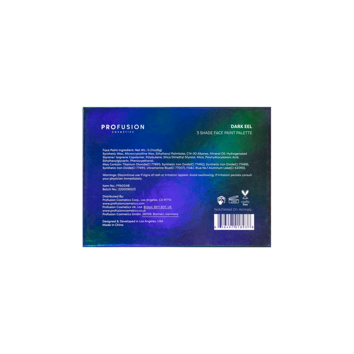 Sea Witch Face Paint - Death Grip