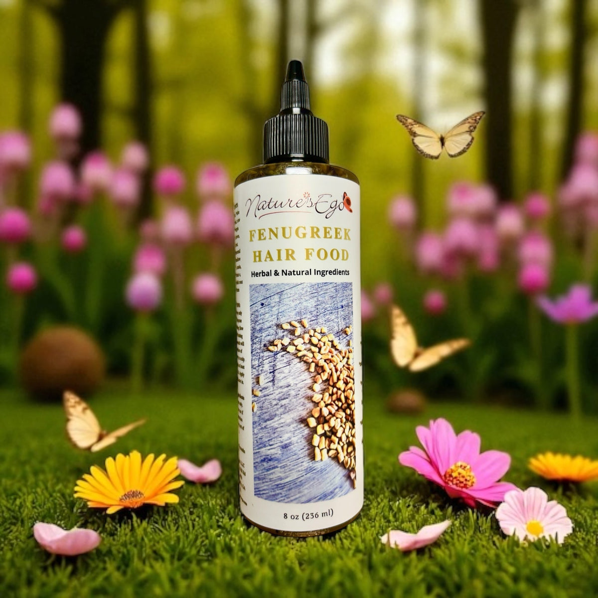 Crème capillaire au Fenugrec (tous types de cheveux, non grasse)