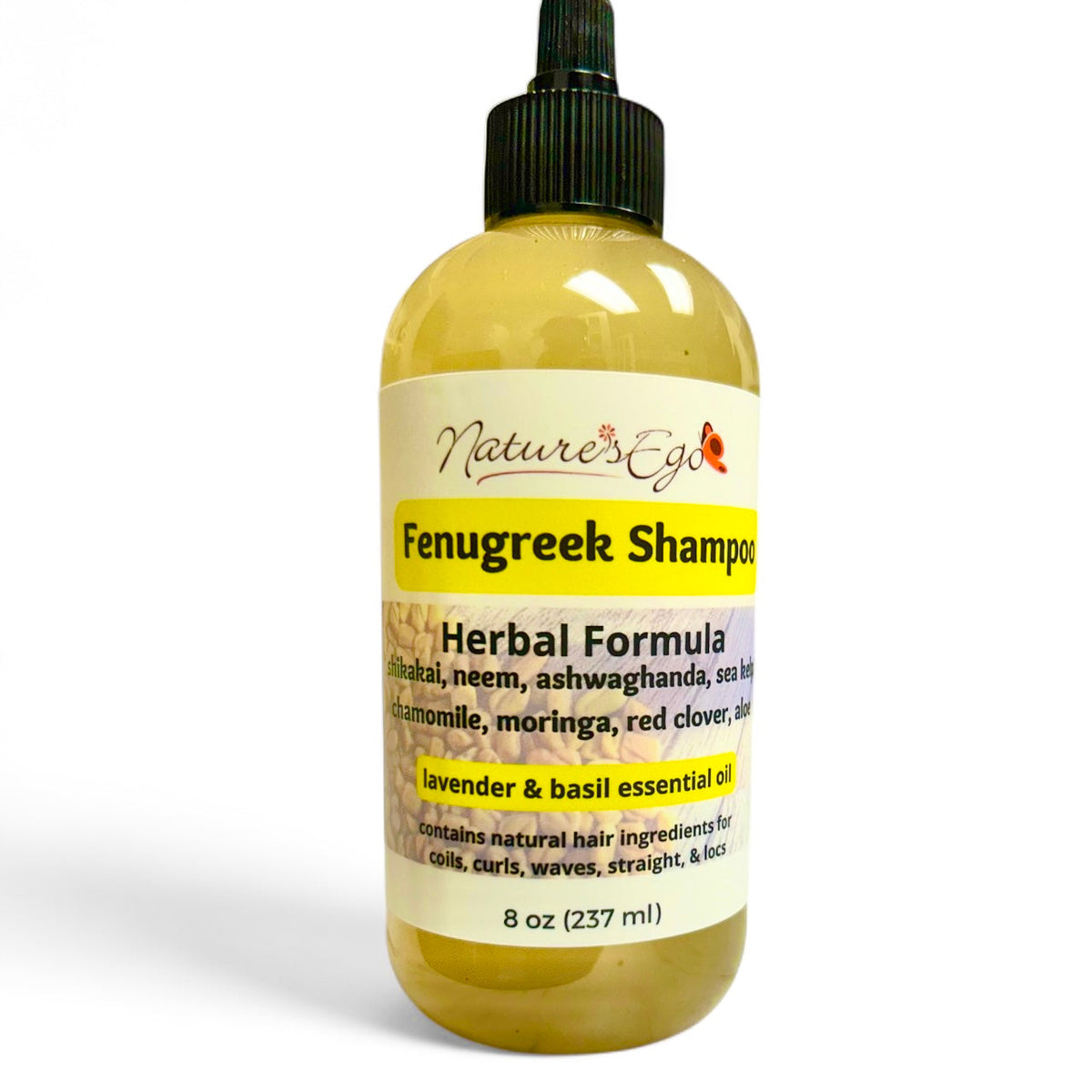 Shampooing bio au fenugrec