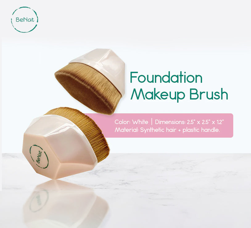 Brocha de maquillaje para base de maquillaje
