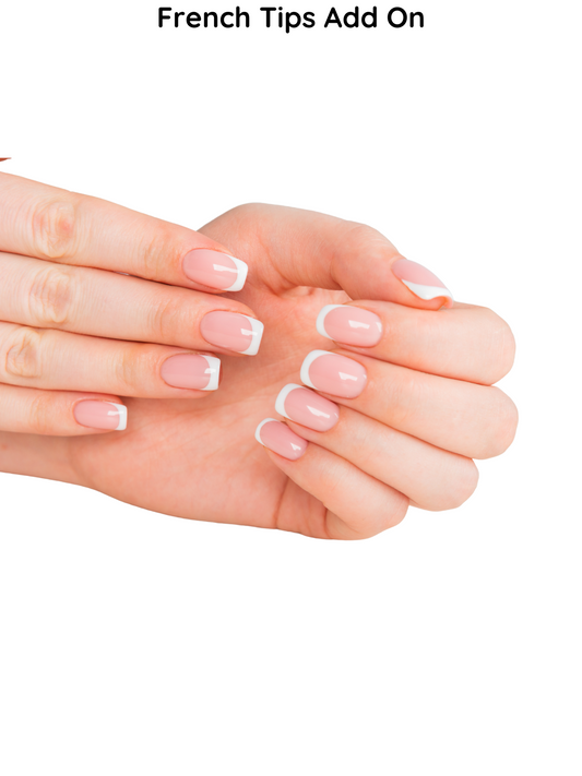 Press On Nails French Tips Add On