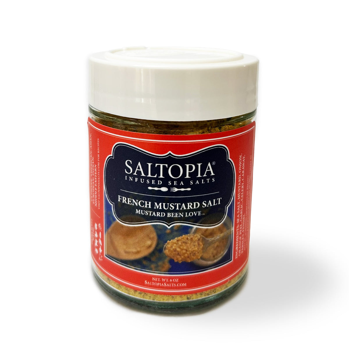 French Mustard Salt: MUSTARD BEEN LOVE