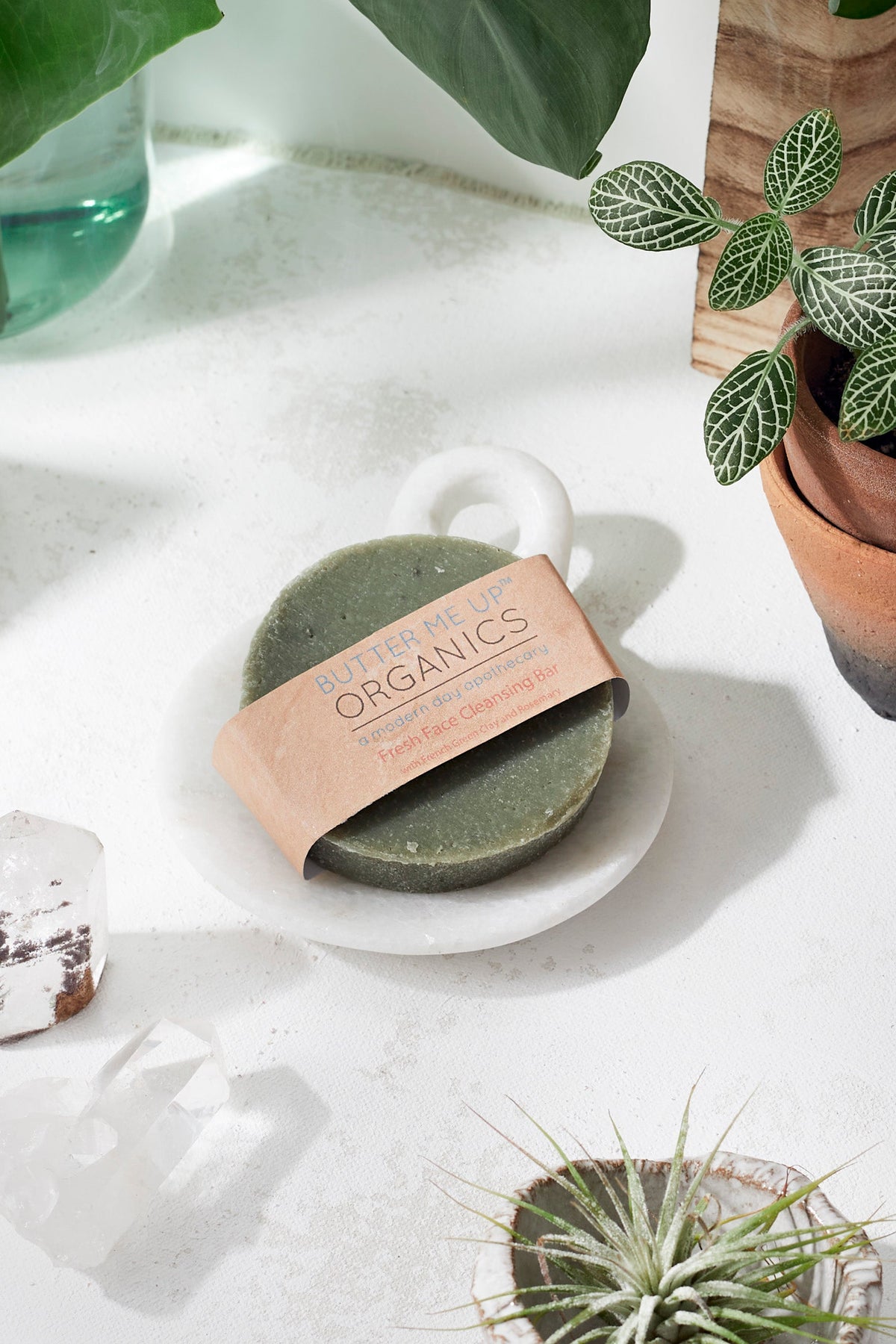 Facial Cleansing Bar with French Green Sea Clay