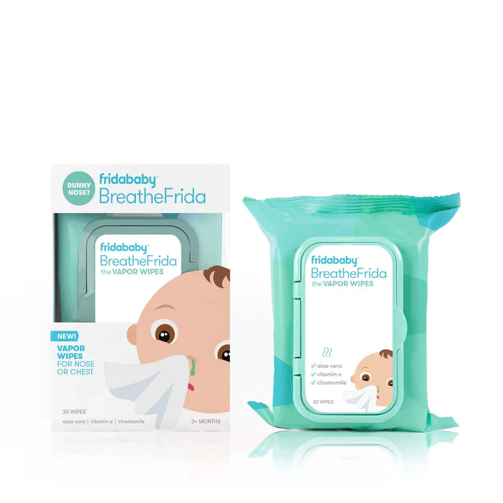 BreatheFrida™ the BoogerWiper Nose + Chest Wipes
