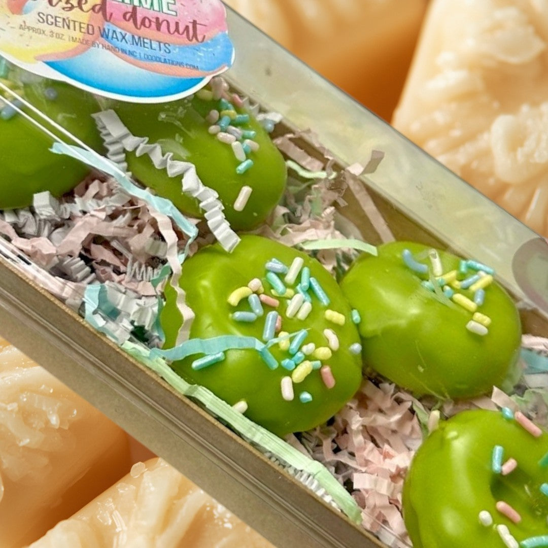 Doodlations Wax Melts | Key Lime Donut