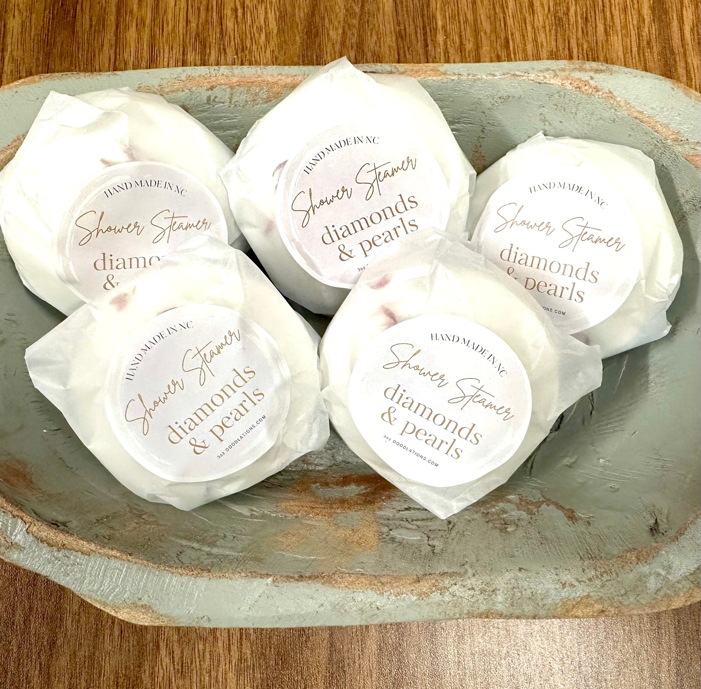 Diamonds and Pearls Shower Steamer (3oz)