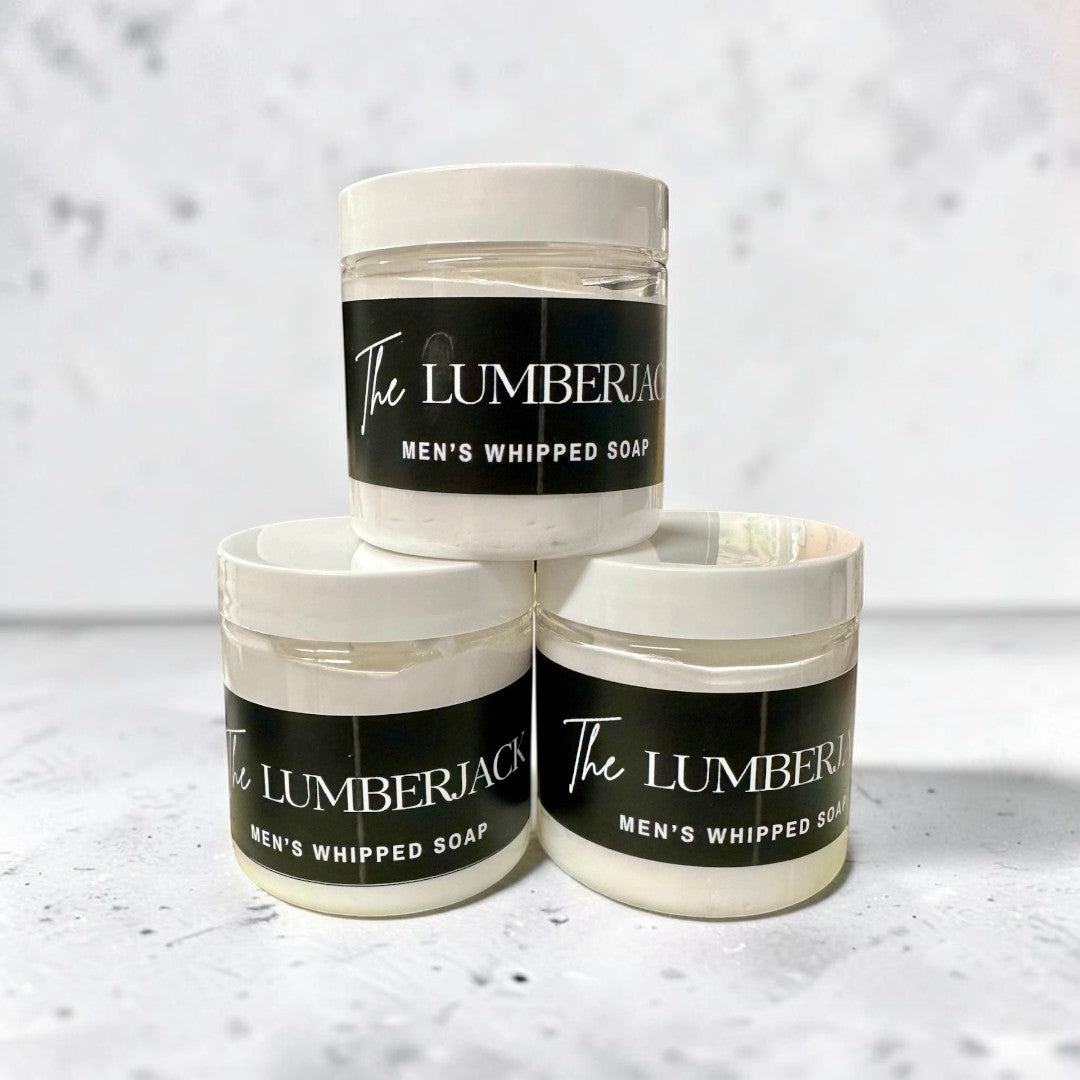 Doodlations Men's Whipped Soap | Lumberjack | 4 oz