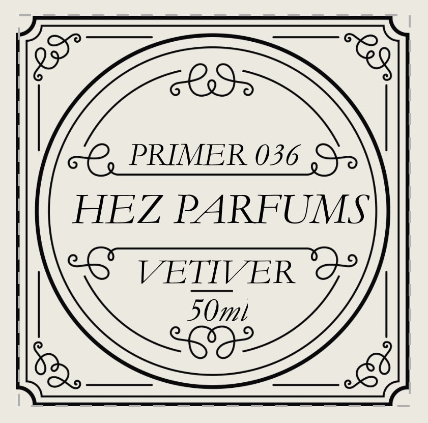 Primer 036 (Potenciador de Fragancia) – VETIVER