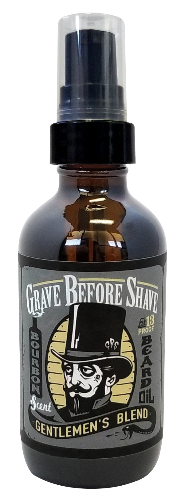 4oz. BIG BOTTLE OF GRAVE BEFORE SHAVE™ BEARD OIL
