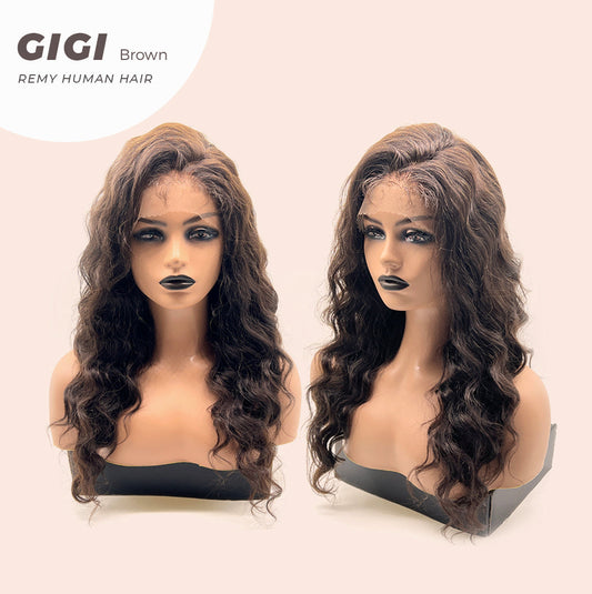Get The Influncer's Hairstyle with GIGI (360HD LACE HUMAN HAIR)