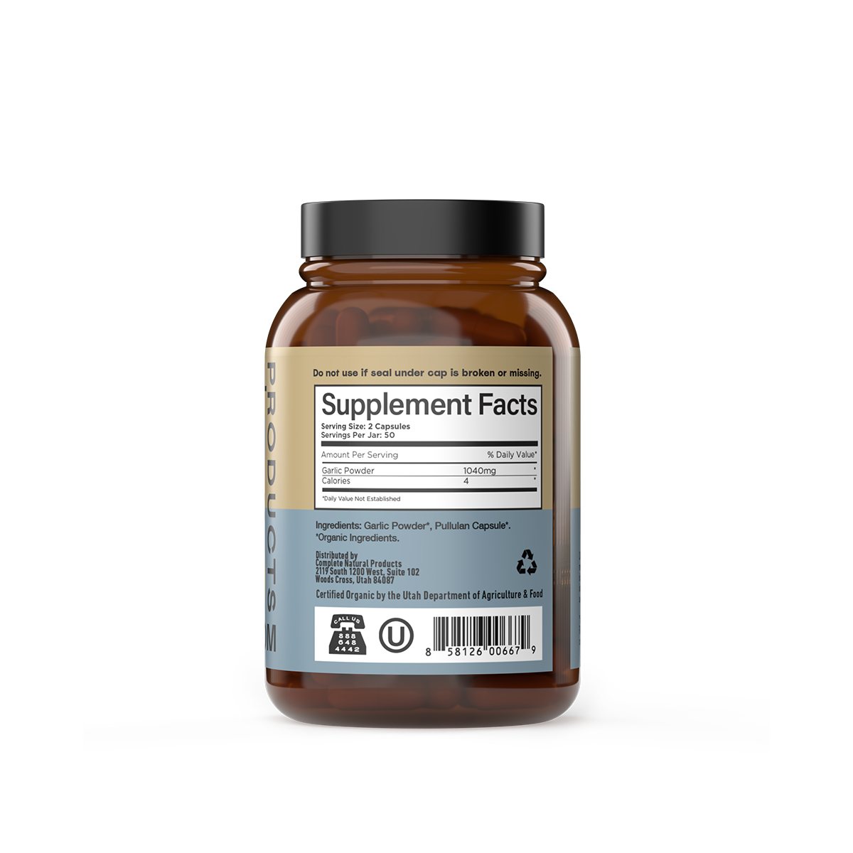 Organic Garlic Capsules