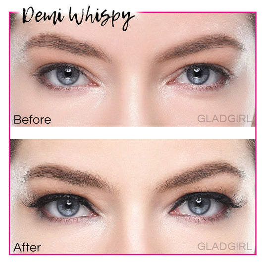 GladGirl False Lashes Bundle - Demi Wispy