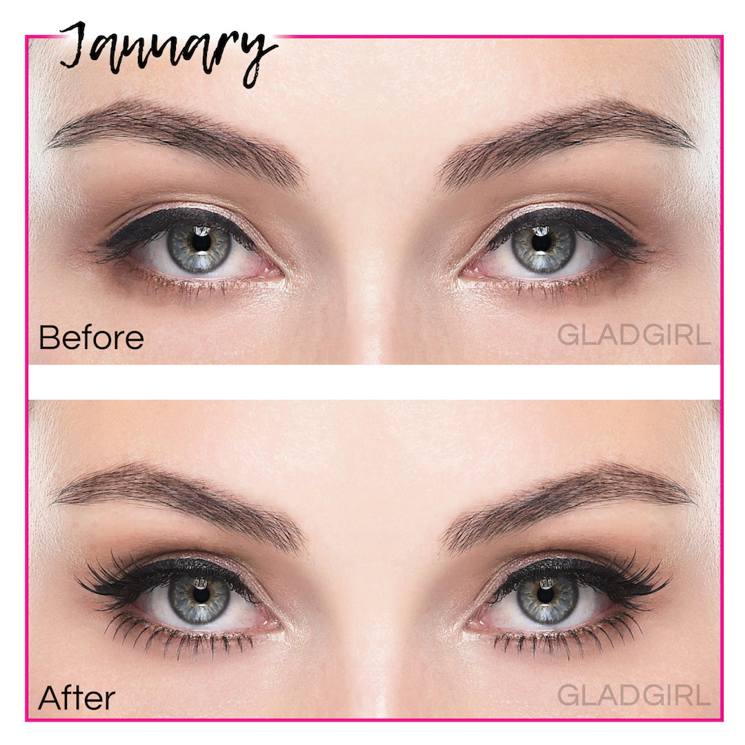 GladGirl False Lash Kit - January