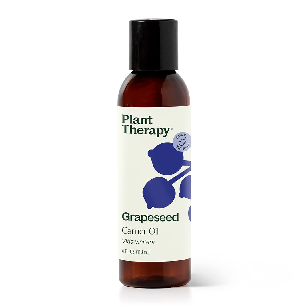 Aceite portador de semilla de uva
