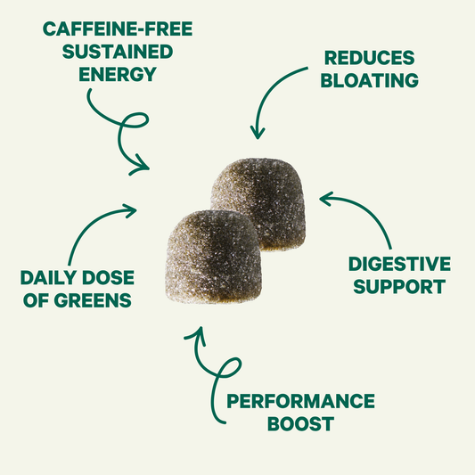 Super Greens & Moringa Gummies for Energy