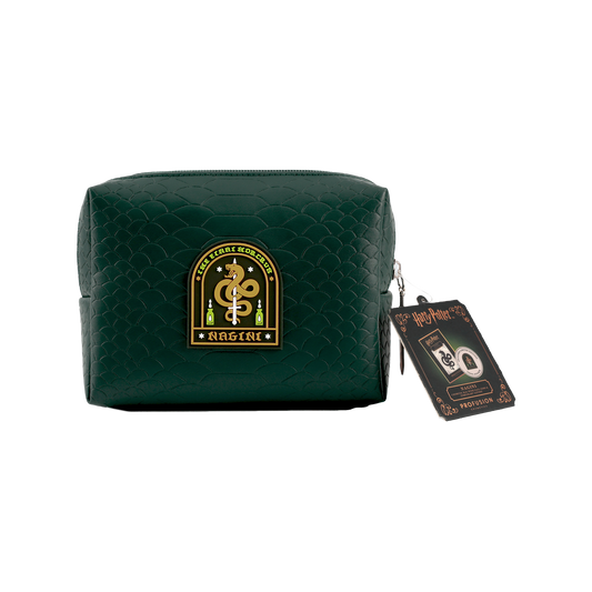 HP Dark Arts | Nagini Cosmetic Bag with Face Gems & Temporary Tattoo