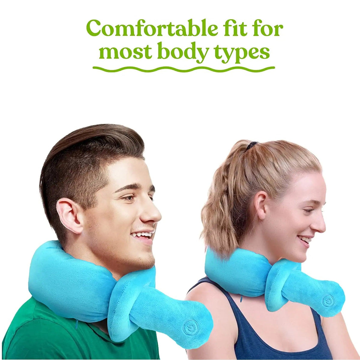 Envoltura de masaje portátil ajustable para cuello y hombros