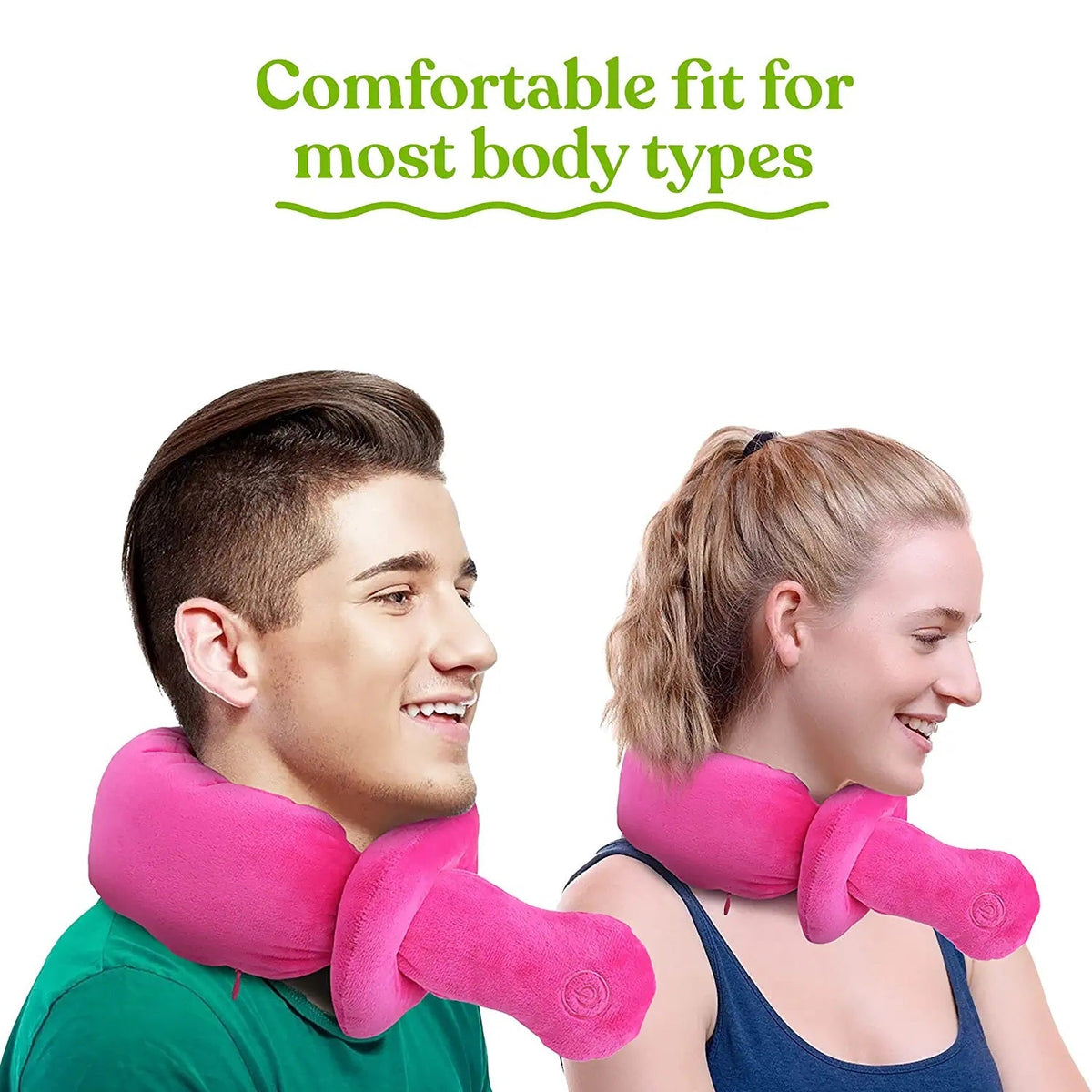 Envoltura de masaje portátil ajustable para cuello y hombros